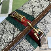 Gucci Jackie 1961 chain wallet in beige & ebony 652681 19cm - 2