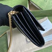 Gucci Jackie 1961 chain wallet in black 652681 19cm - 2