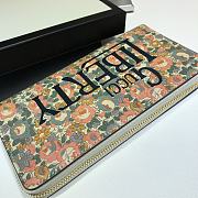 Gucci Floral print liberty london 2020 zip around wallet 636249 19cm - 6