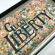 Gucci Floral print liberty london 2020 zip around wallet 636249 19cm - 4