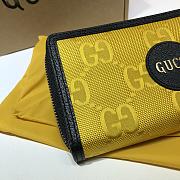Gucci Off the grid zip around wallet in yellow 625576 19cm - 4