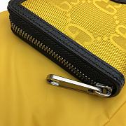 Gucci Off the grid zip around wallet in yellow 625576 19cm - 6