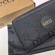 Gucci Off the grid zip around wallet in black 625576 19cm - 4