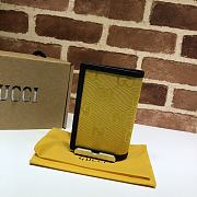 Gucci Off the grid passport case in yellow 625584 10.5cm - 2