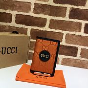 Gucci Off the grid passport case in orange 625584 10.5cm - 1