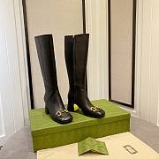 Gucci knee-high boot with horsebit black - 2