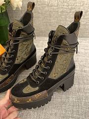 Louis Vuitton Laureate platform desert boot khaki green - 2