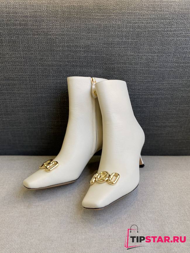 Louis Vuitton Rotary ankle boot white - 1