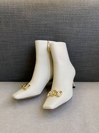 Louis Vuitton Rotary ankle boot white