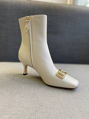 Louis Vuitton Rotary ankle boot white - 4