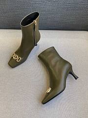 Louis Vuitton Rotary ankle boot green - 6