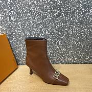 Louis Vuitton Rotary ankle boot brown - 5