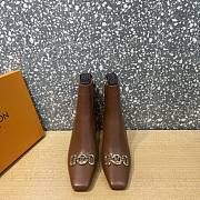 Louis Vuitton Rotary ankle boot brown - 6