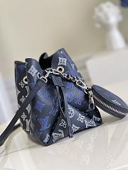 LV Bella mahina in navy blue M59552 19cm - 4