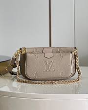 LV Multi pochette accessoires in taupe M80399 23.5cm - 1