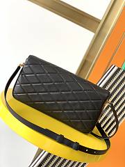 YSL Kate supple 99 in quilted lambskin black 26cm - 4