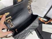 Chanel small Flap bag in black AS2979 22cm - 6