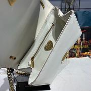 D&G large Devotion bag in quilted nappa leather white 5572 26cm - 3