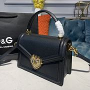 D&G medium Devotion smooth calfskin bag 23.5cm - 4