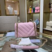 Bvlgari Serpenti cabochon shoulder bag pink 287993 22.5cm - 5