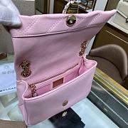 Bvlgari Serpenti cabochon shoulder bag pink 287993 22.5cm - 3