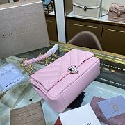 Bvlgari Serpenti cabochon shoulder bag pink 287993 22.5cm - 2