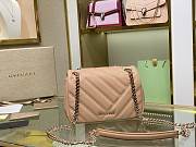 Bvlgari Serpenti cabochon shoulder bag beige 287993 22.5cm - 3