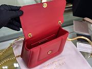 Mary Katrantzou x Bvlgari top handle red 291071 19cm - 6