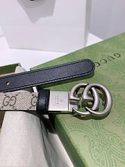 Gucci reversible belt ophidia GG canvas/black 2cm - 5