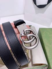 Gucci reversible belt ophidia GG canvas/black 2cm - 6