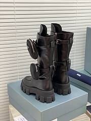 Prada Monolith brushed rois leather boots - 3