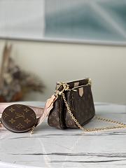 LV M44840 Louis Vuitton Multi Pochette M44813 Bag Pink - Ssbag.ru