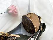 LV Multi pochette accessoires khaki/pink strap M44823 - 3