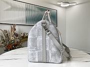 LV Keepall bandoulière 50 damier other in light grey N50069 50cm - 3