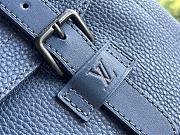 LV Christopher messenger taurillon leather in blue M58475 33cm - 5