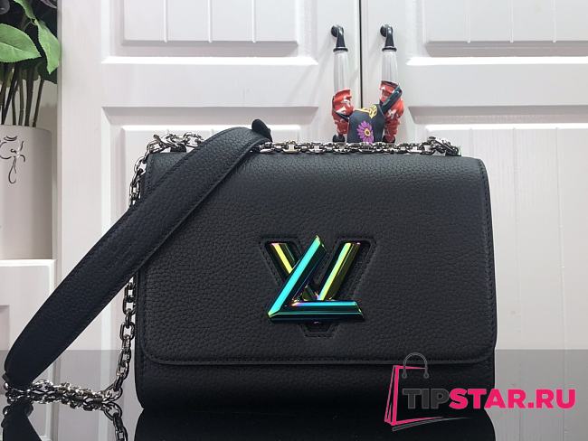 LV Twist MM epi leather in black M58526 23cm - 1