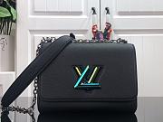 LV Twist MM epi leather in black M58526 23cm - 1