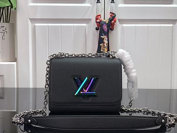 LV Twist PM epi leather in black M58566 23cm