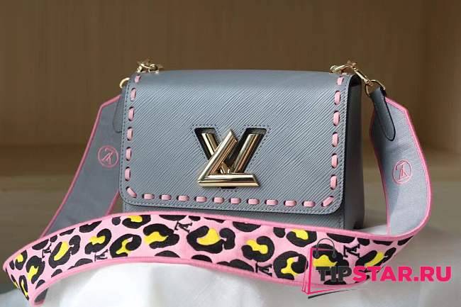 LV Twist MM epi leather gray/pink - 1