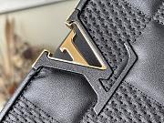 LV Capucines PM damier quilt lambskin in black M59225 31.5cm - 4