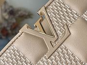 LV Capucines BB damier quilt lambskin in beige M59225 27cm - 3