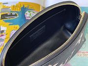 LV Pochette cosmetique PM monogram empreinte leather in black M59086 19cm - 6
