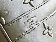 LV Keepall bandoulière 50 other leathers in khaki M57963 50cm - 5