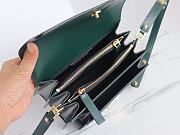 Marni | Trunk bag in green calfskin 23cm - 4