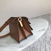 Marni | Trunk bag in brown calfskin 18cm - 6