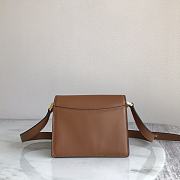 Marni | Trunk bag in brown calfskin 18cm - 5