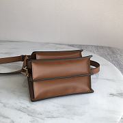 Marni | Trunk bag in brown calfskin 18cm - 2