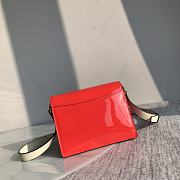 Marni | Trunk bag in red patent leather 18cm - 3