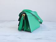 Marni | Trunk bag in green calfskin 18cm - 6