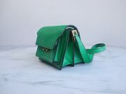 Marni | Trunk bag in green calfskin 18cm - 4